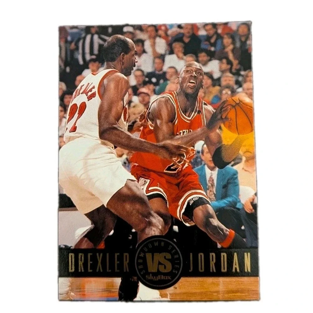 MICHAEL JORDAN / CLYDE DREXLER‎ 1993-94 SKYBOX SHOWDOWN SERIES *TL1